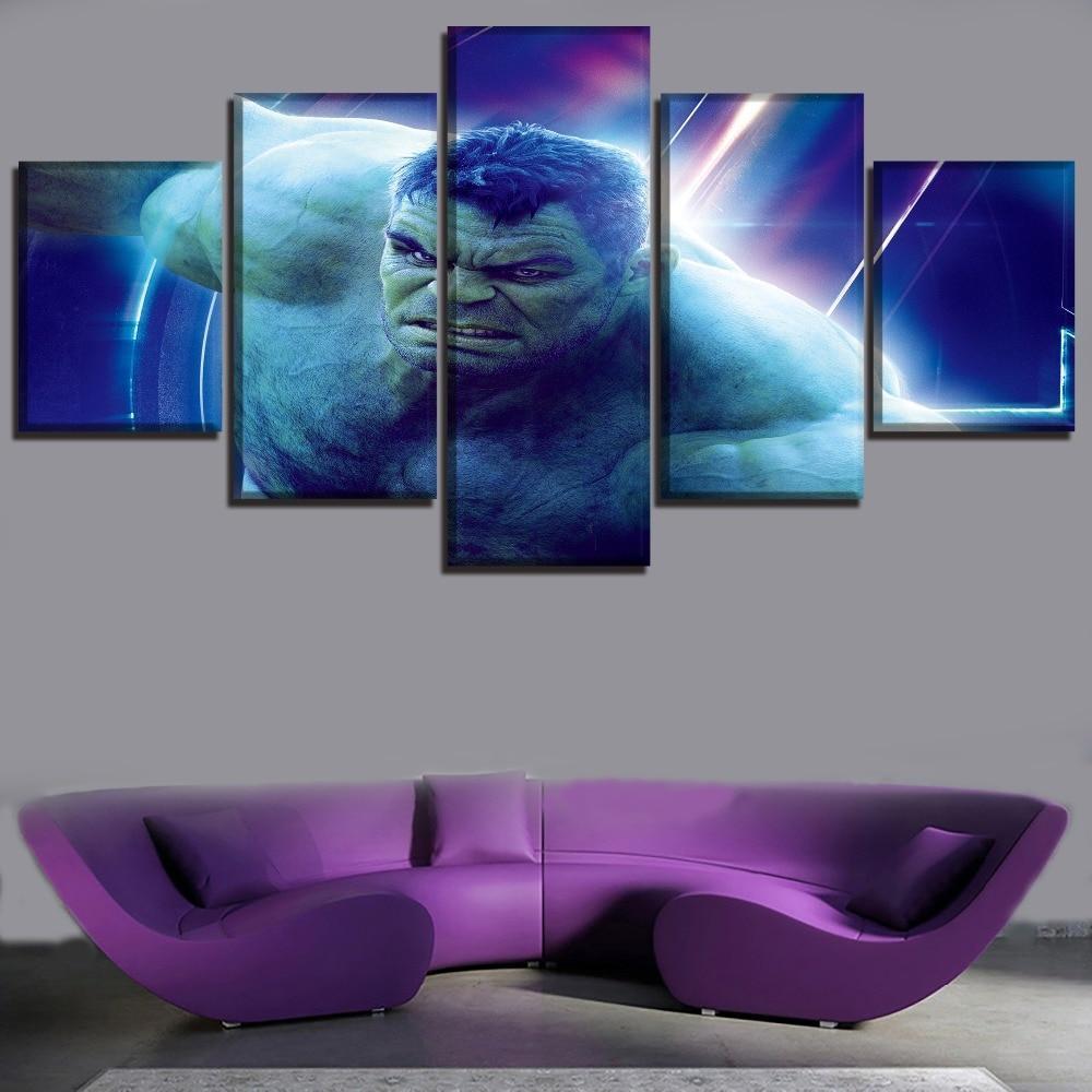 Avengers 3 Infinity War Hulk Movie Canvas Wall Art