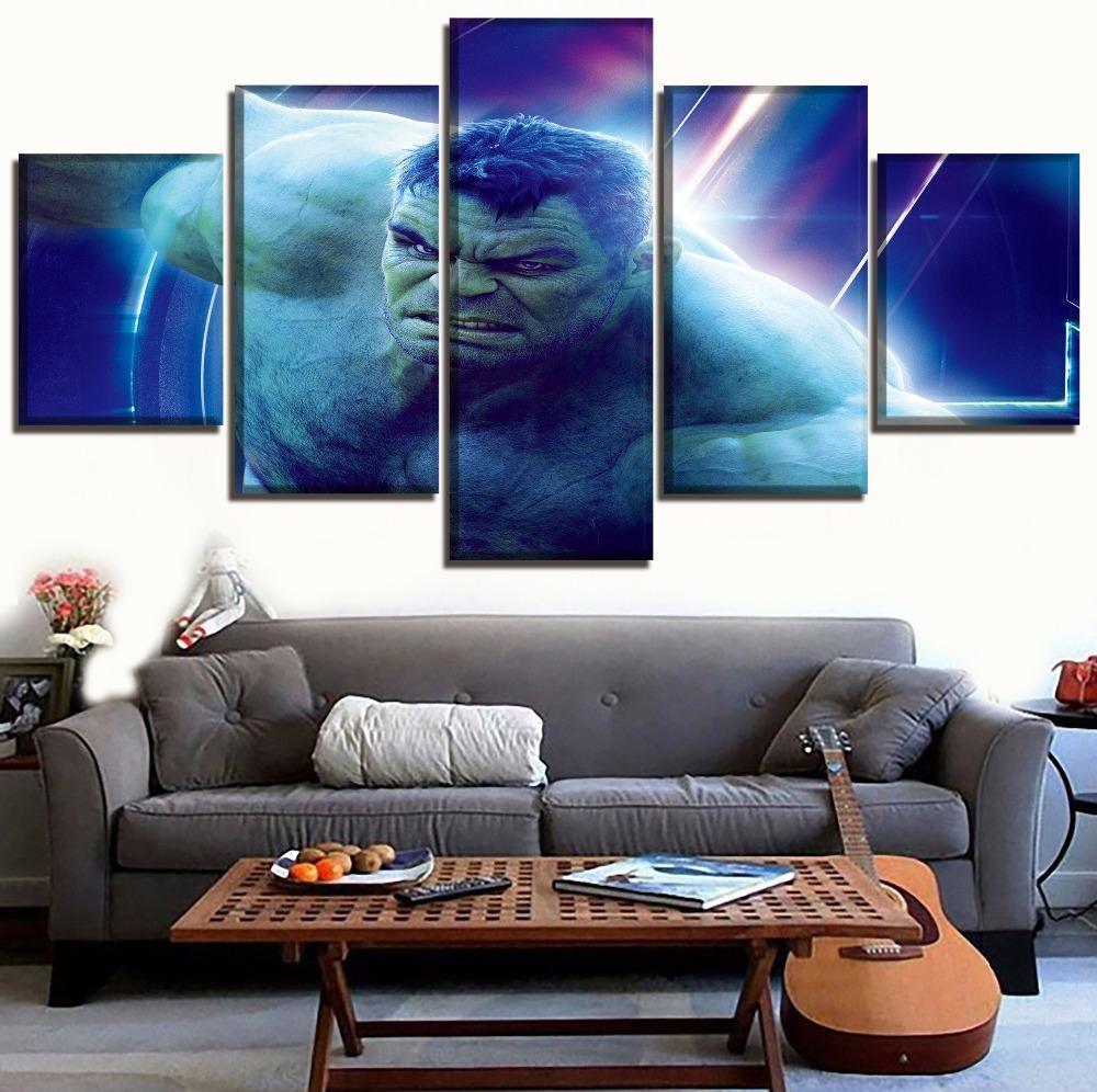 Avengers 3 Infinity War Hulk Movie Canvas Wall Art
