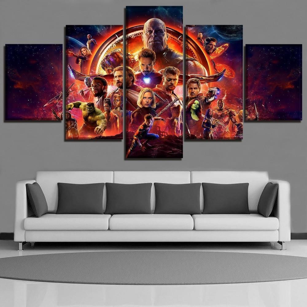 Avengers 3 Infinity War Movie Superheroes Marvel Canvas Wall Art