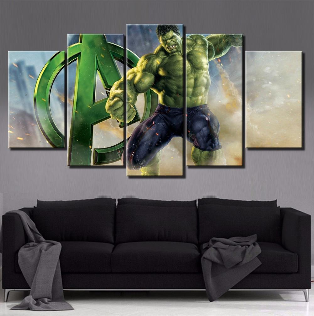Avengers: Hulk Movie Canvas Wall Art