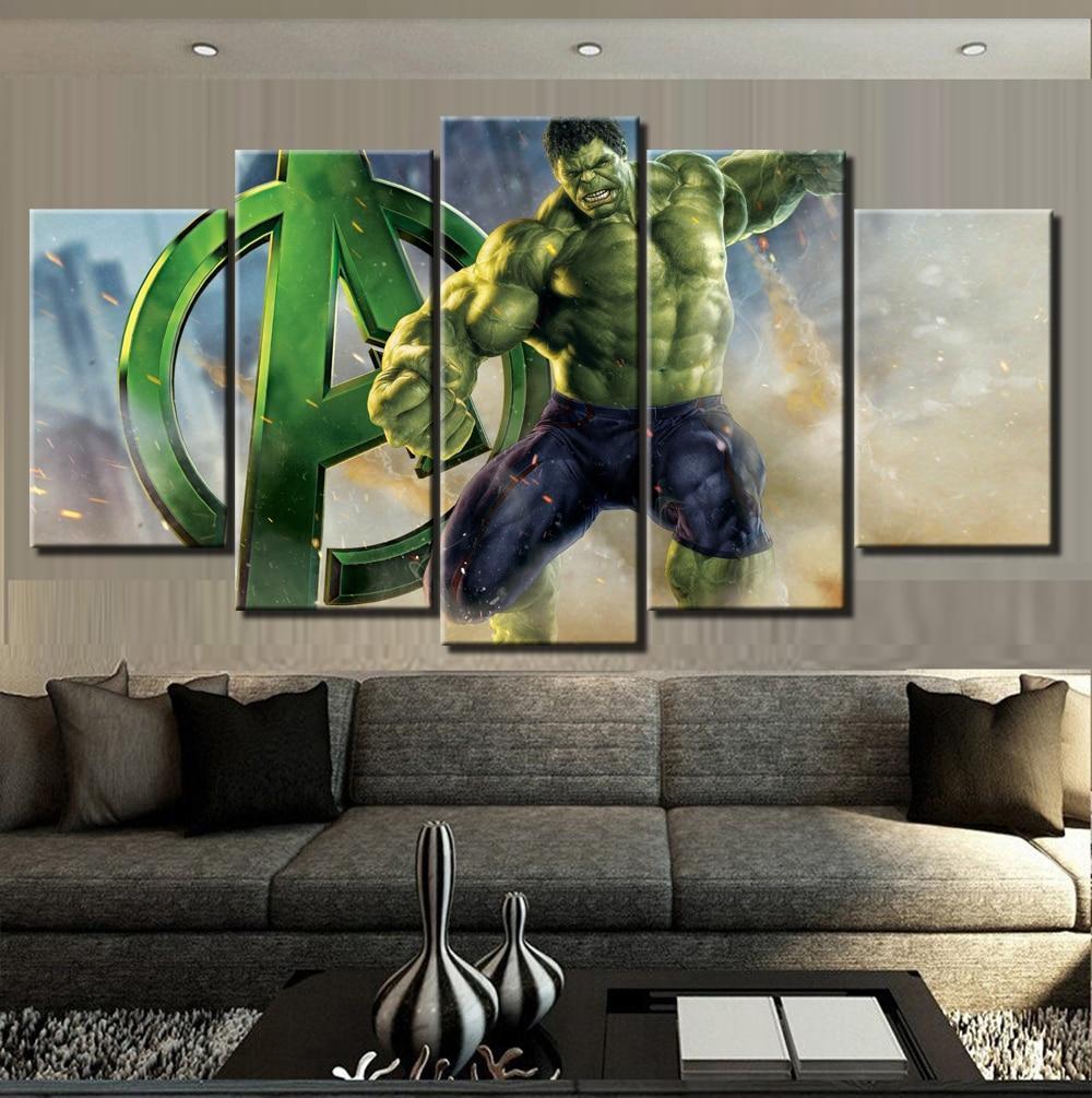 Avengers: Hulk Movie Canvas Wall Art