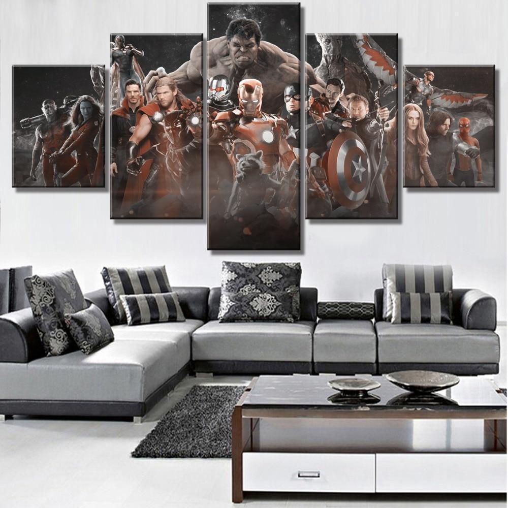 Avengers Infinity War  Movie Canvas Wall Art