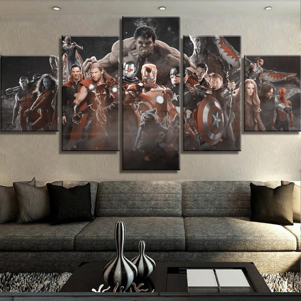 Avengers Infinity War  Movie Canvas Wall Art