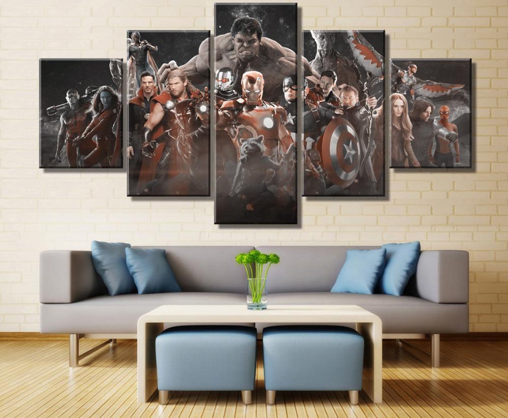 Avengers Infinity War  Movie Canvas Wall Art