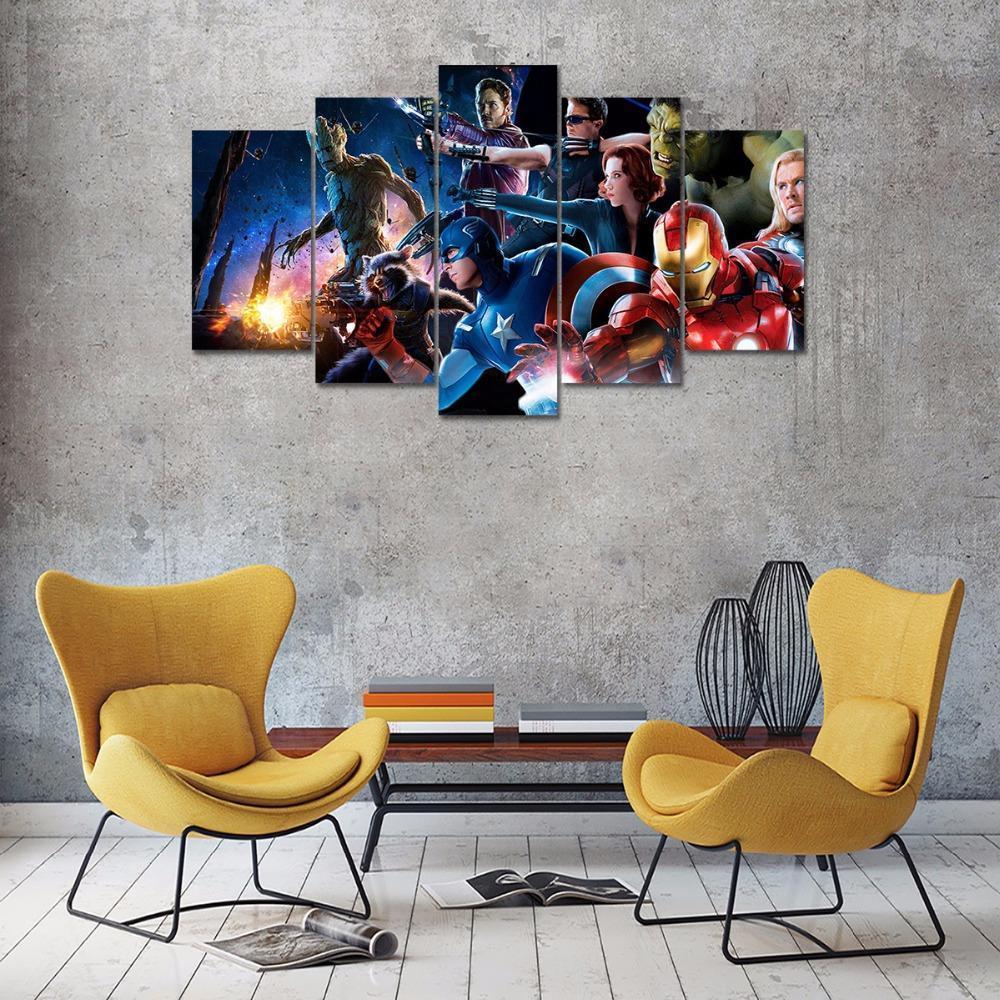 Avengers: Infinity War Movie Marvel Canvas Wall Art