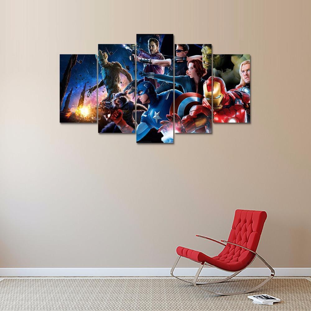 Avengers: Infinity War Movie Marvel Canvas Wall Art