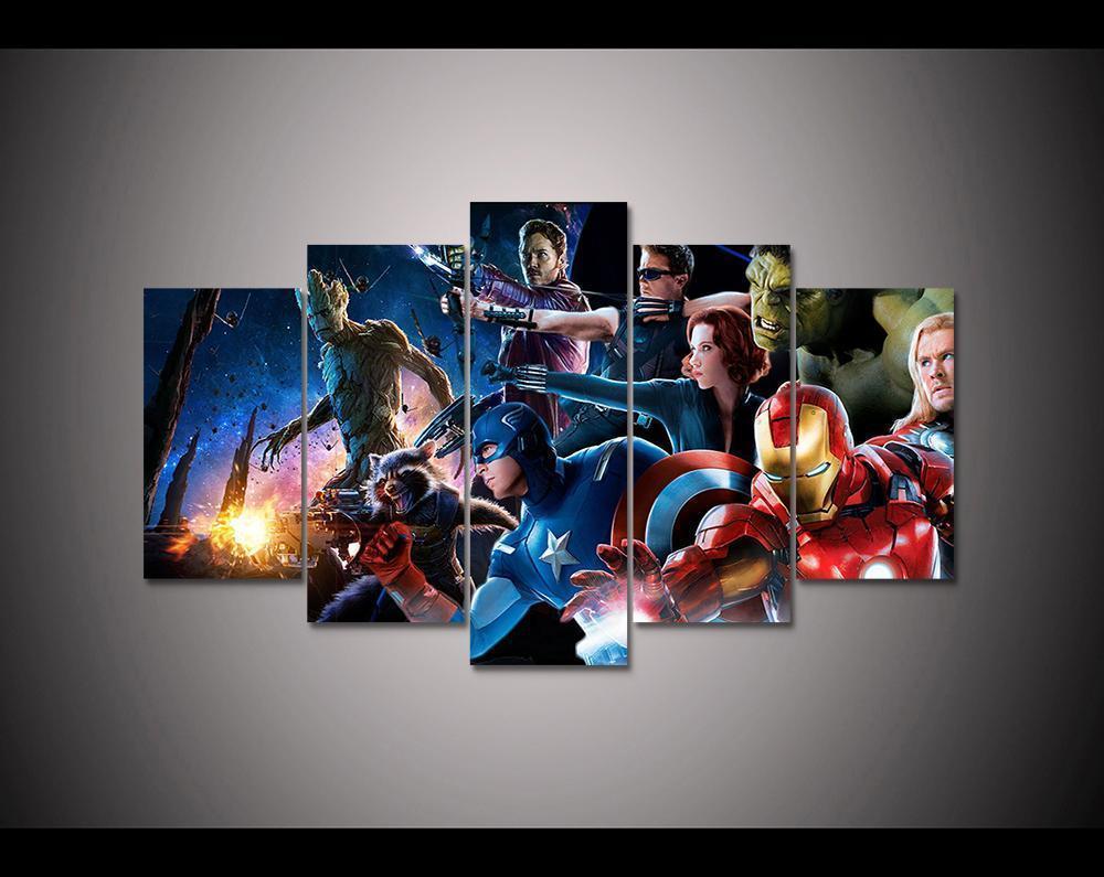 Avengers: Infinity War Movie Marvel Canvas Wall Art
