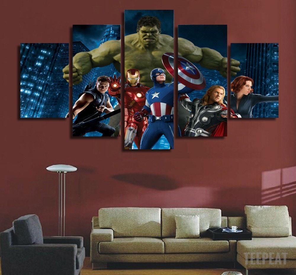 Avengers Marvel Canvas Wall Art