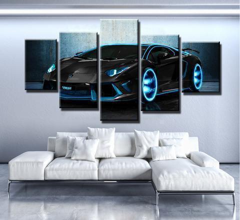AVENTADOR LAMBORGHINI Car &amp;amp; Motor Canvas Wall Art