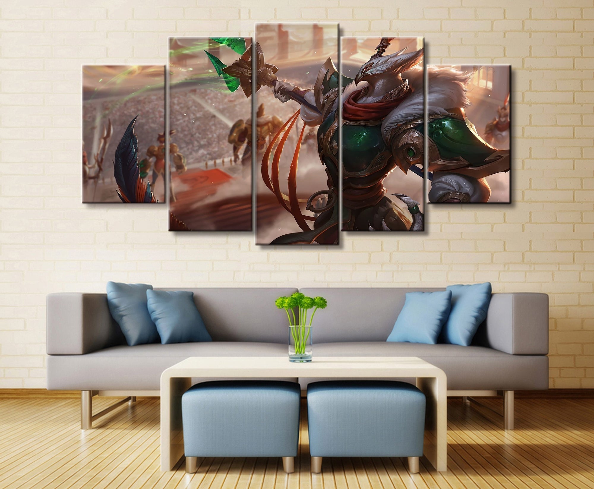 LOL League Of Legends Azir Gaming Canvas Wall Art
