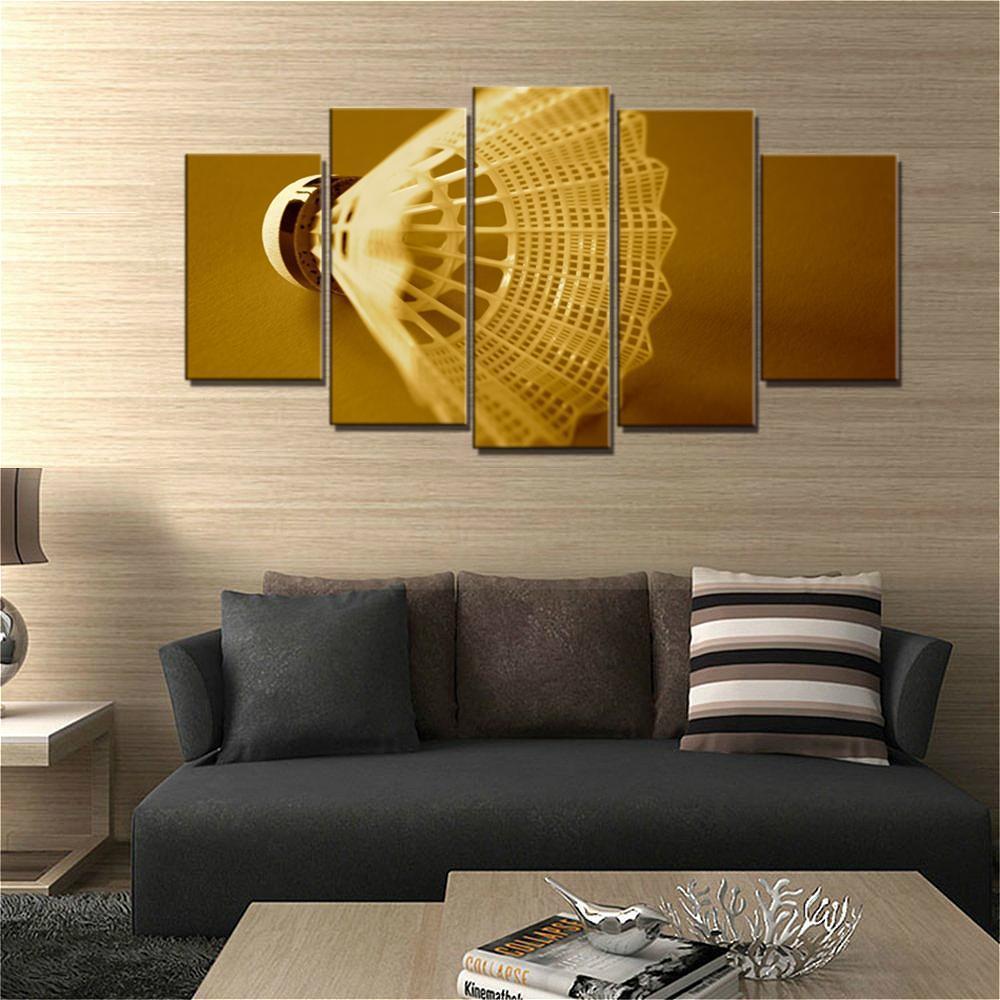 Badminton Sport Canvas Wall Art