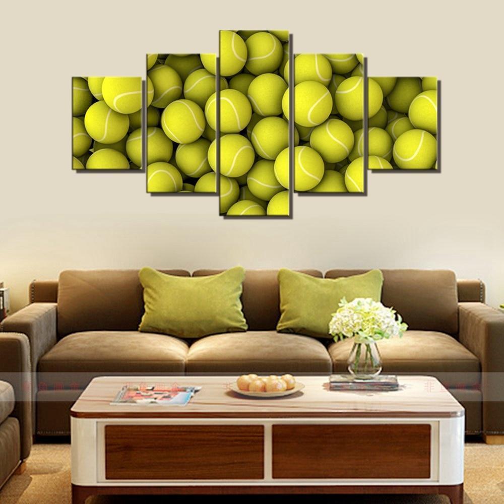 Balls Tennis  Sport Canvas Wall Art