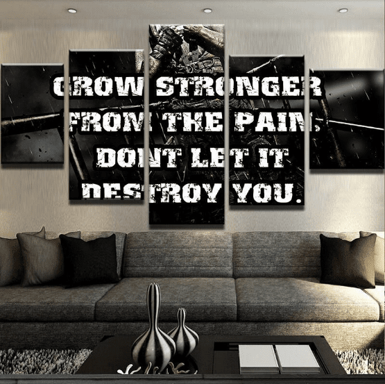 Bane Motivation Movie Canvas Wall Art