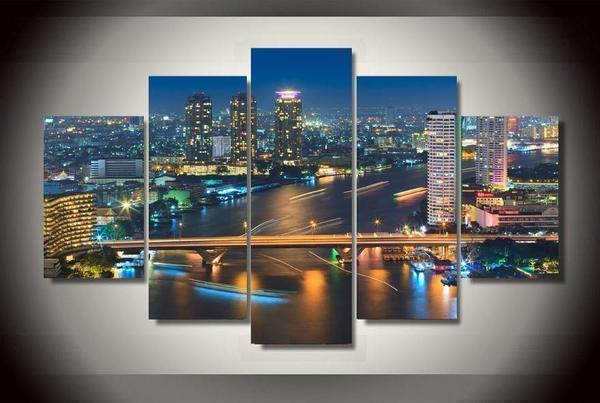 Bangkok Thailand Nature Canvas Wall Art