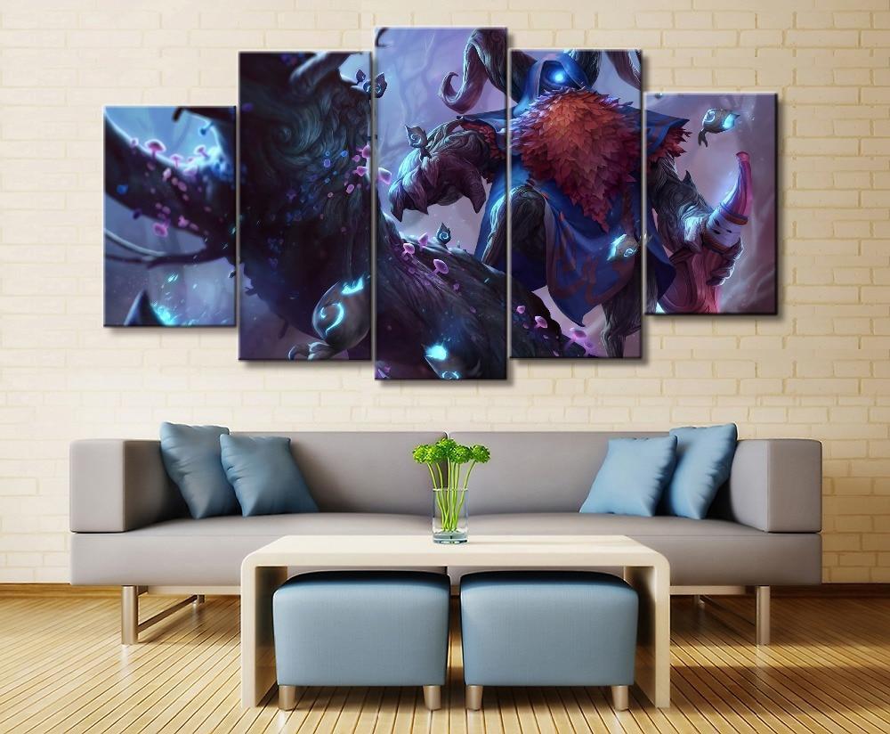 LOL League Of Legends Bard 2 Game Canvas Wall Art