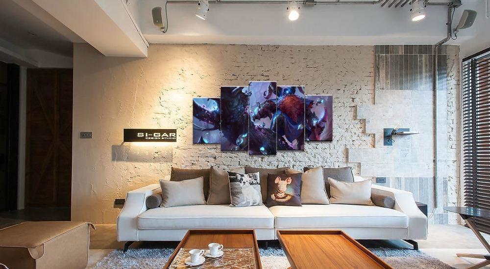 LOL League Of Legends Bard 2 Game Canvas Wall Art