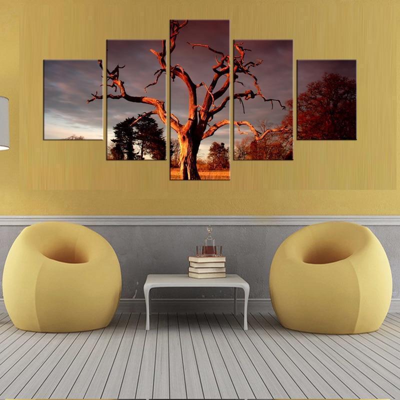 Barren View Canvas Wall Art