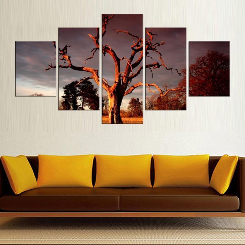 Barren View Canvas Wall Art