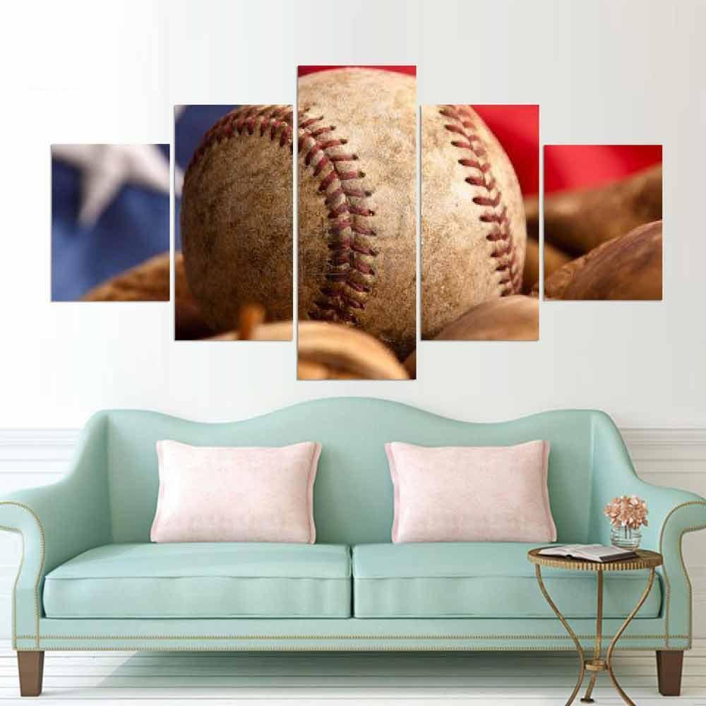 Baseball Pictures Sport Canvas Wall Art
