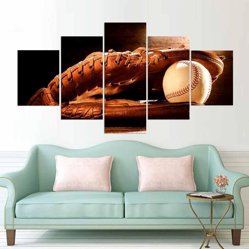 Baseball Sport Canvas Wall Art