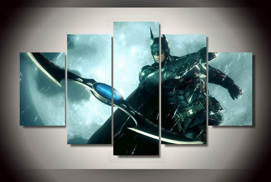 Batman Batarang DC Canvas Wall Art