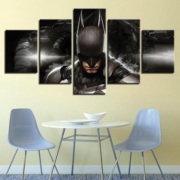 Batman's Face DC Canvas Wall Art
