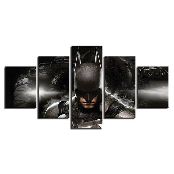 Batman's Face DC Canvas Wall Art