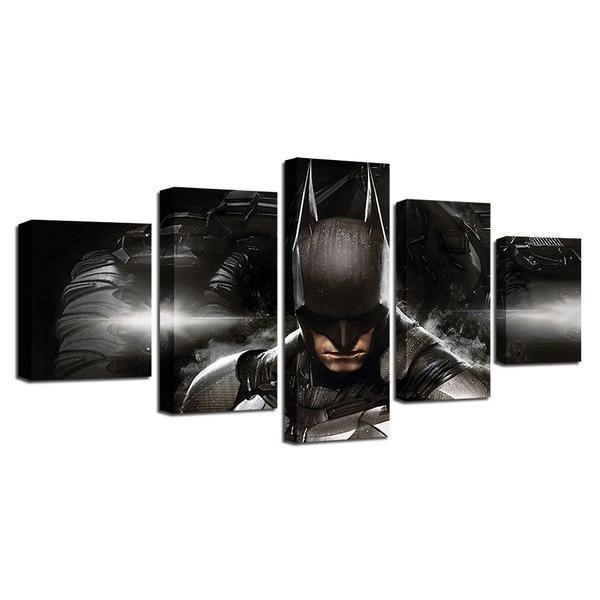 Batman's Face DC Canvas Wall Art