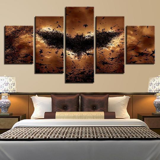 Batman Swarm DC Canvas Wall Art