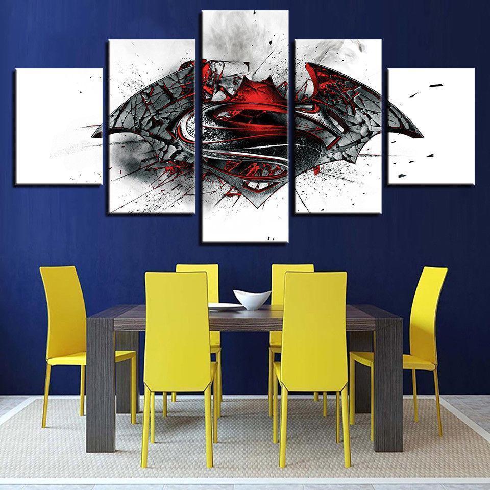 Batman Vs Superman 1 DC Canvas Wall Art