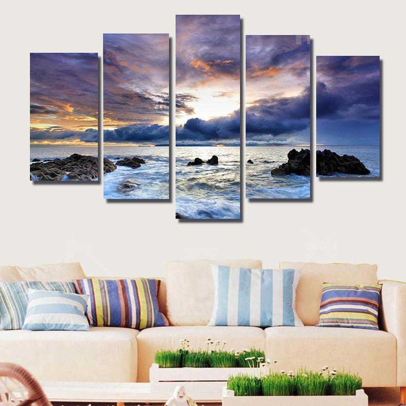 Beach And Life Nature Canvas Wall Art