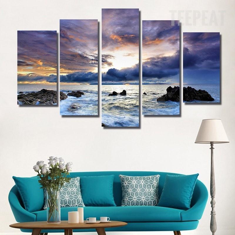 Beach And Life Nature Canvas Wall Art
