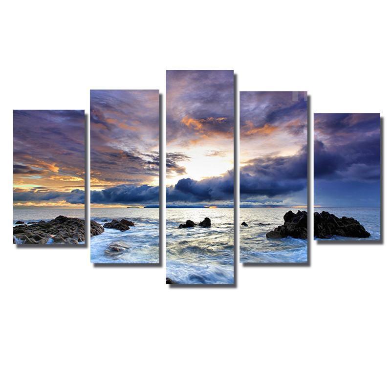 Beach And Life Nature Canvas Wall Art