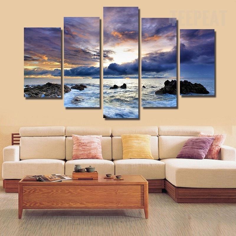 Beach And Life Nature Canvas Wall Art