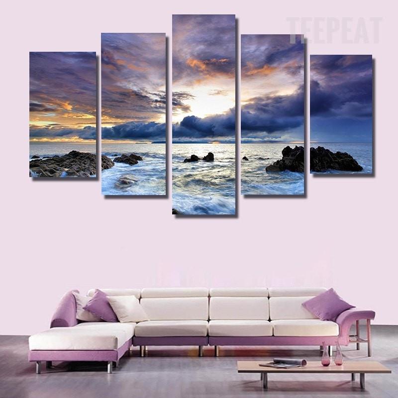 Beach And Life Nature Canvas Wall Art
