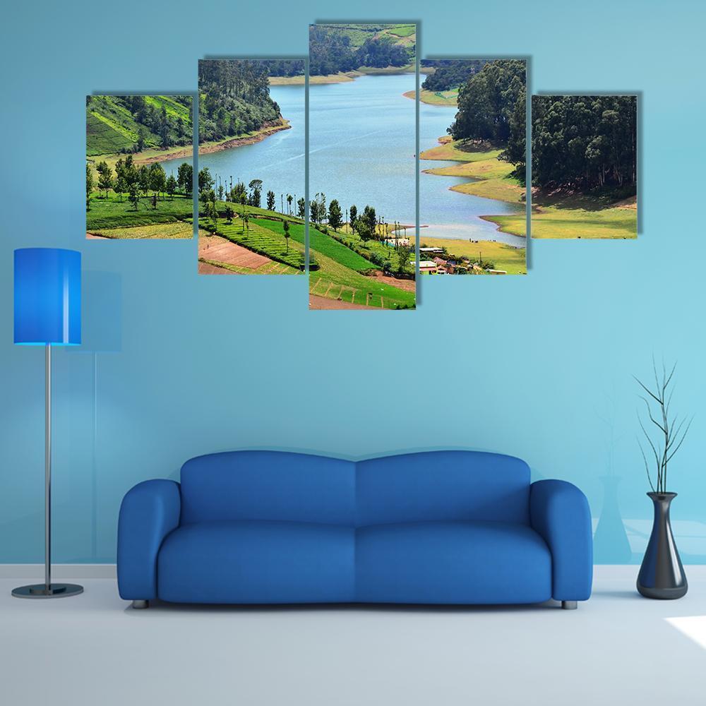 Beautiful Lake View Nature Canvas Wall Art