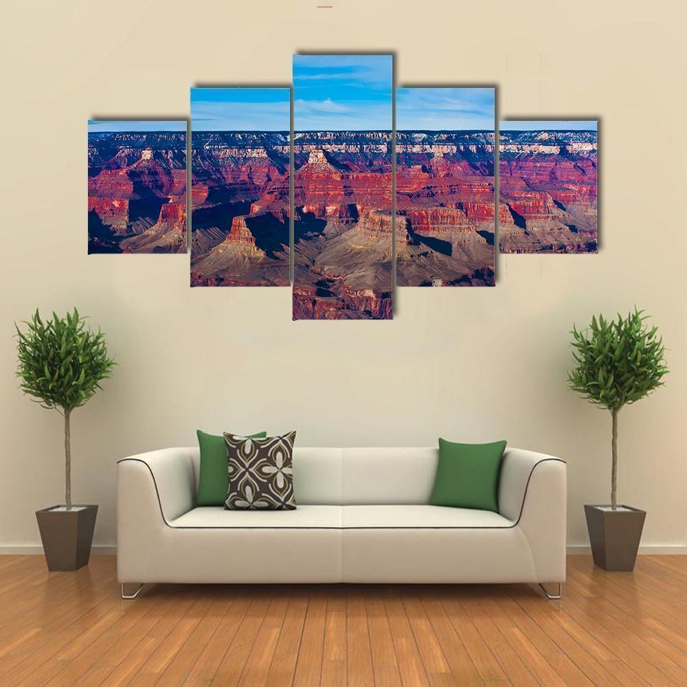 Beautiful Landscape Of Grand Canyon National Park, Arizona Nature Canvas Wall Art