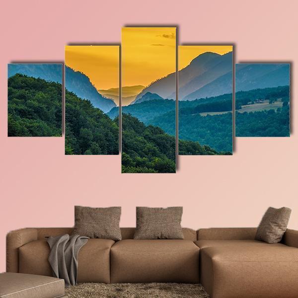 Beautiful Landscape Of Montenegro Nature Canvas Wall Art