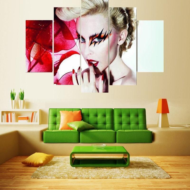 Beautiful Woman 1 Beauty Canvas Wall Art