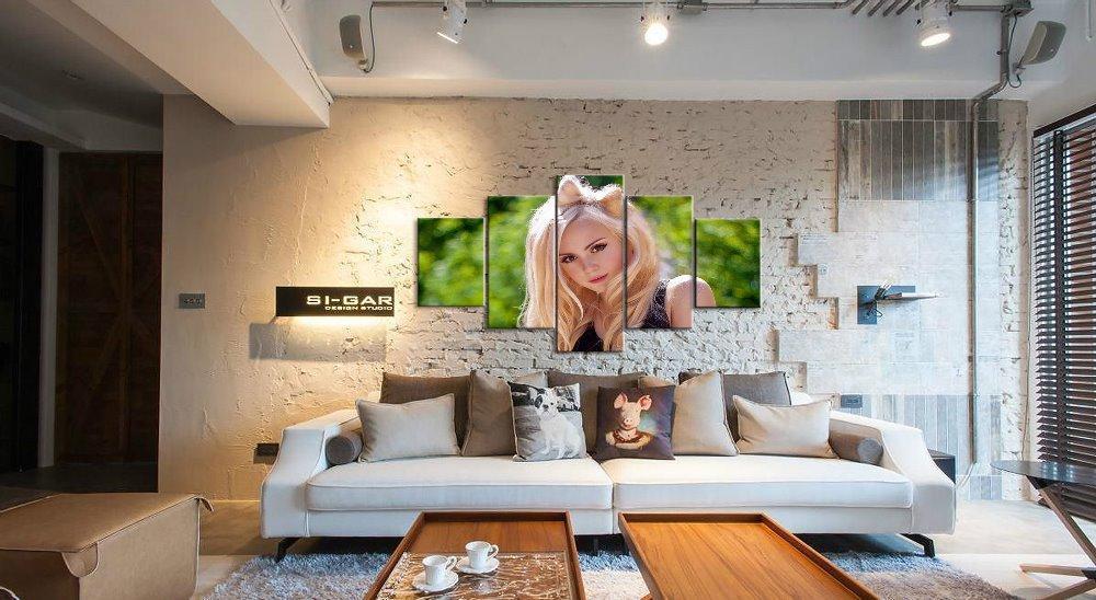Beautiful Woman 2 Beauty Canvas Wall Art