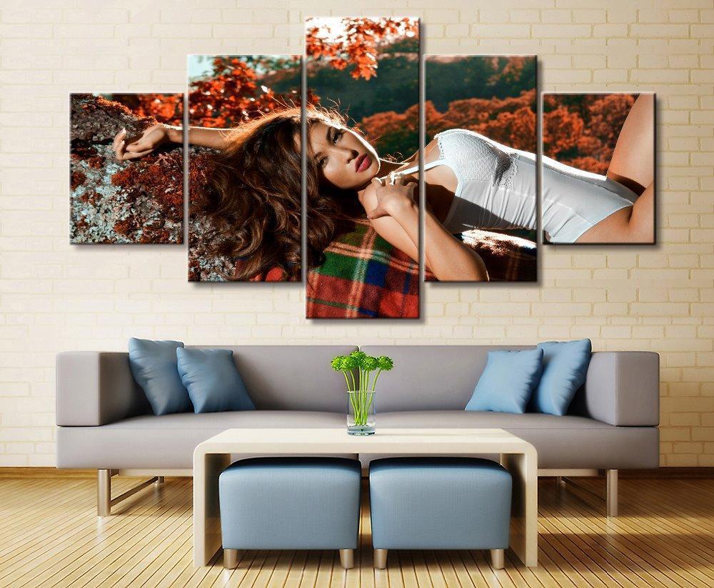 Beautiful Woman 3 Beauty Canvas Wall Art