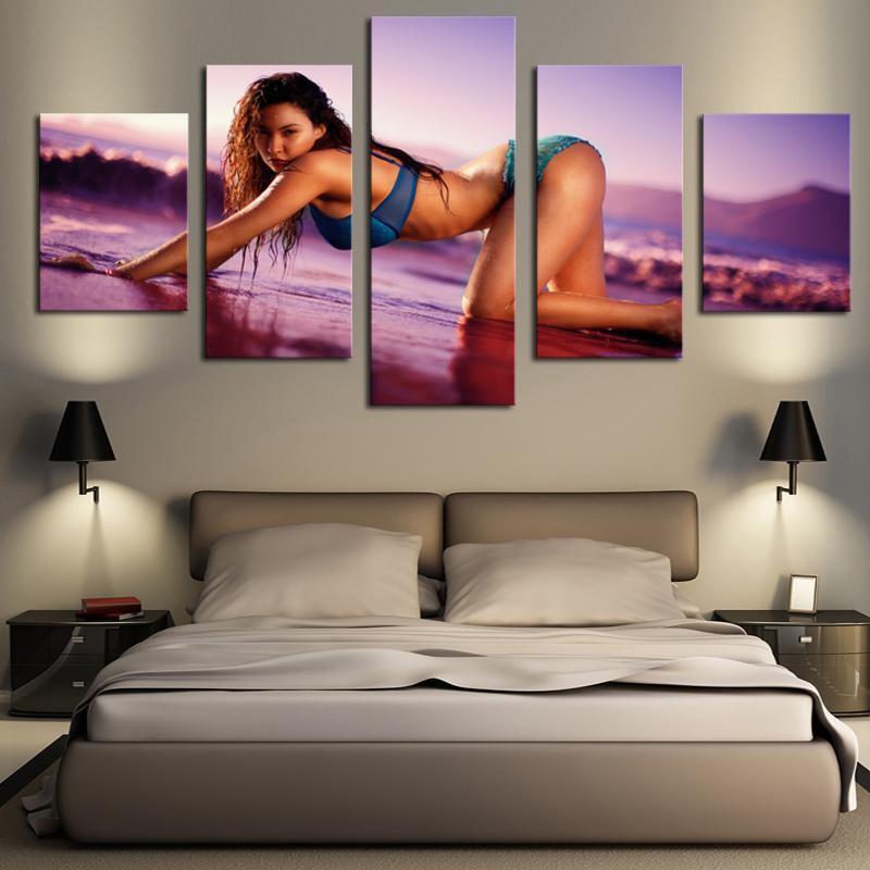 Beautiful Woman 5 Beauty Canvas Wall Art