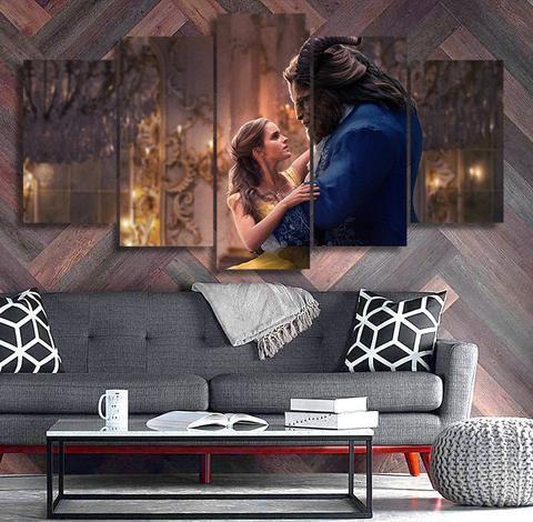 Beauty And The Beast 2 Movie Canvas Wall Art