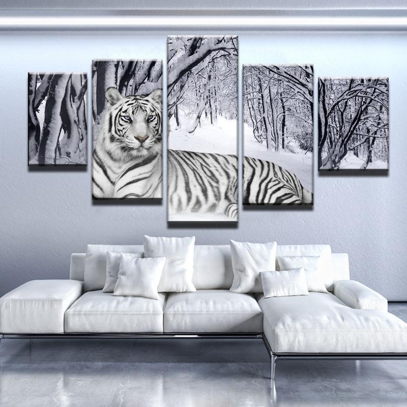 Bengal Tiger Animal Canvas Wall Art