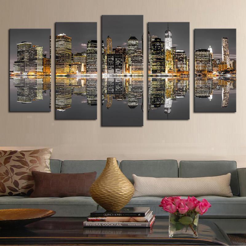 Beutifull City Nature Canvas Wall Art