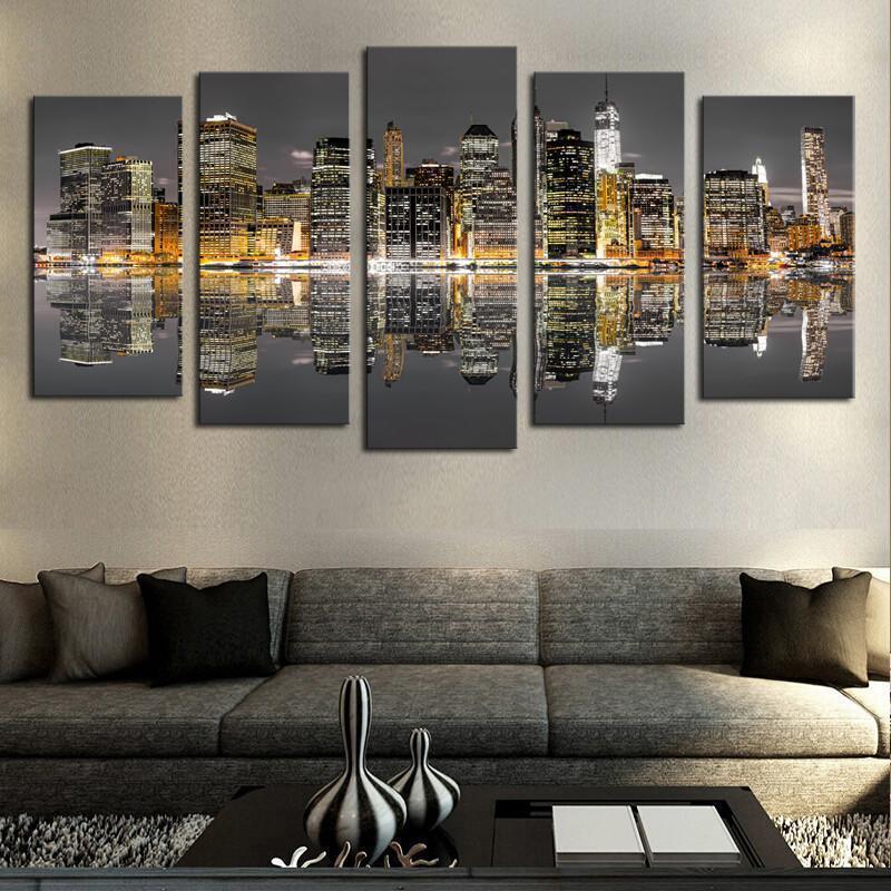Beutifull City Nature Canvas Wall Art