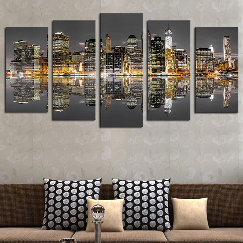 Beutifull City Nature Canvas Wall Art