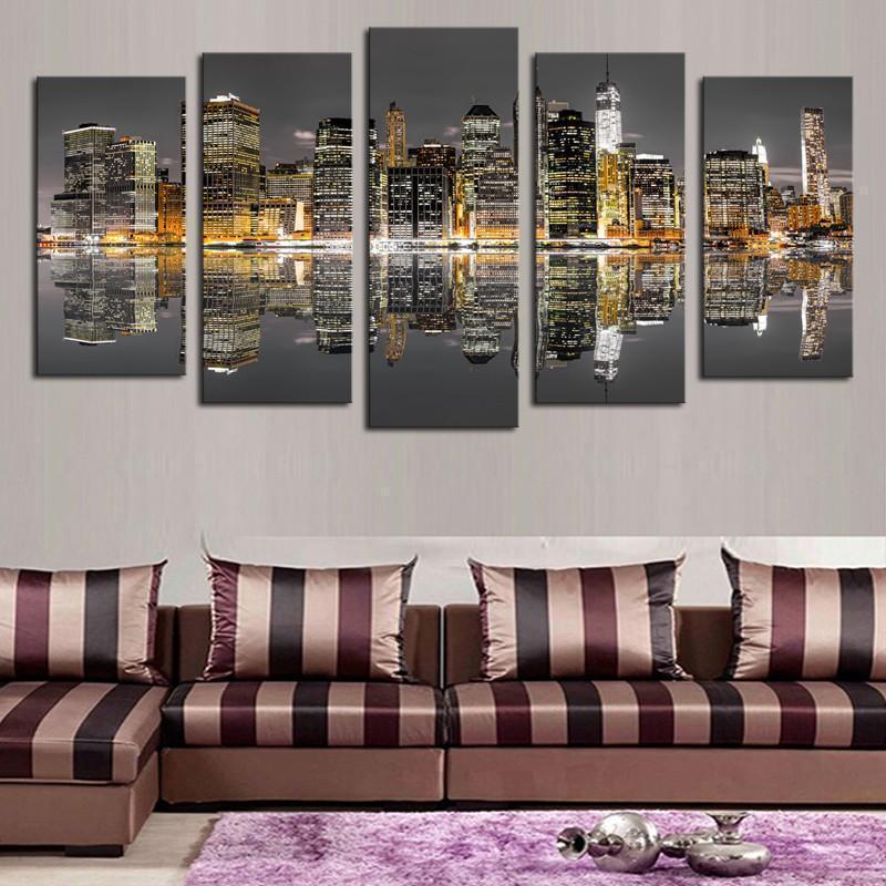 Beutifull City Nature Canvas Wall Art