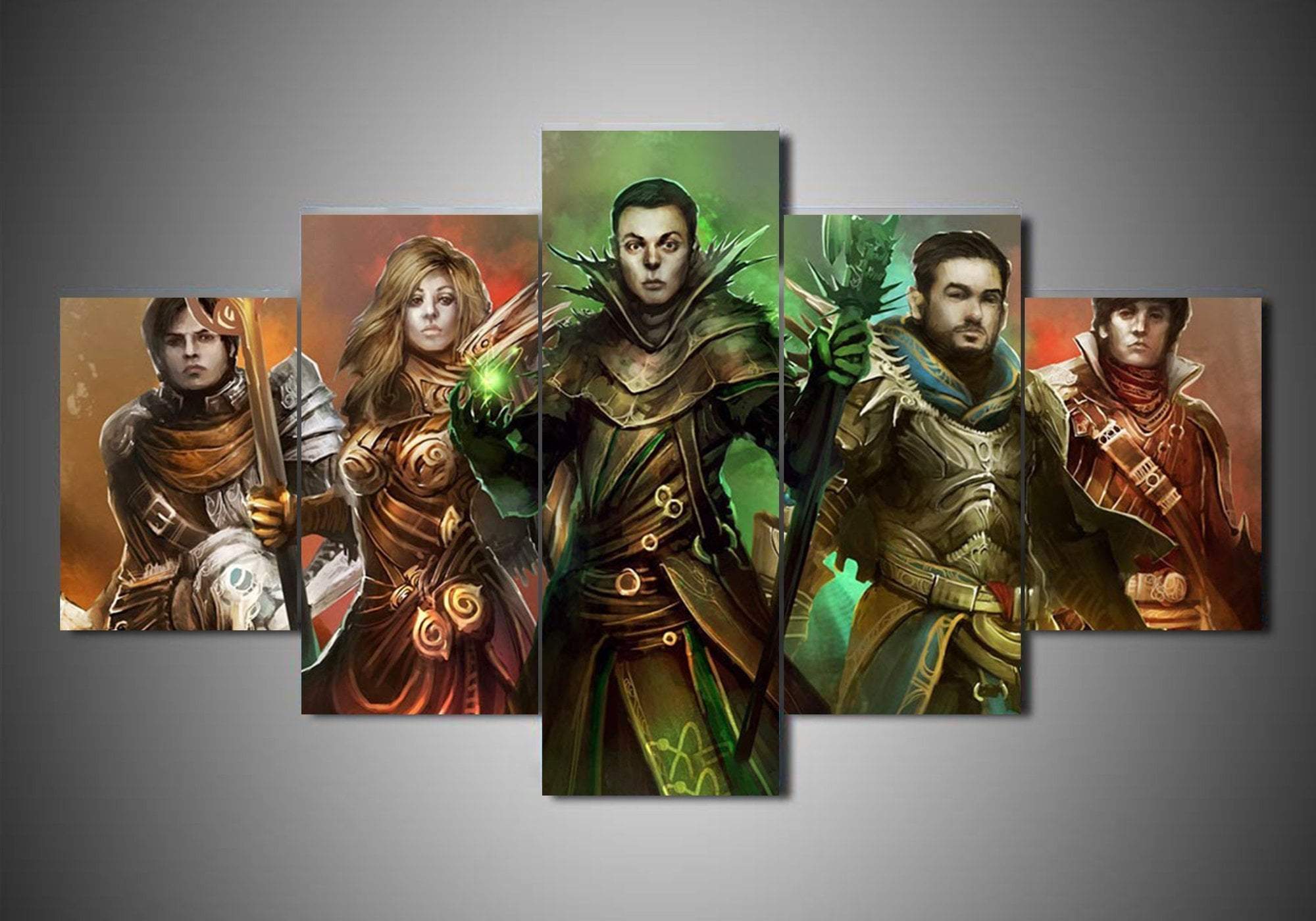 Big Bang Theories Movie Canvas Wall Art