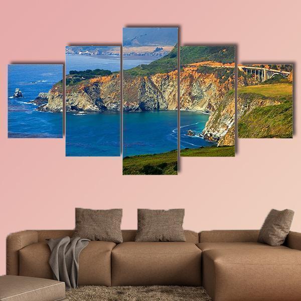 Big Sur California Coast Nature Canvas Wall Art